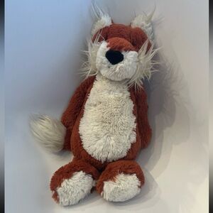 JELLYCAT FOX PLUSH TOY WOODLAND BABY Stuffed Animal Lovey